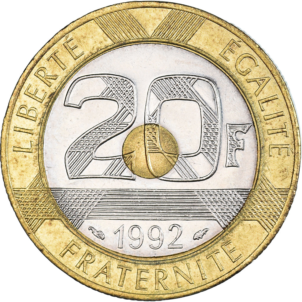 Moneta, Francia, 20 Francs