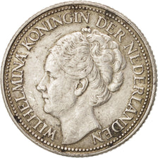 NETHERLANDS, 25 Cents, 1939, KM #164, EF(40-45), Silver, 19, 3.57