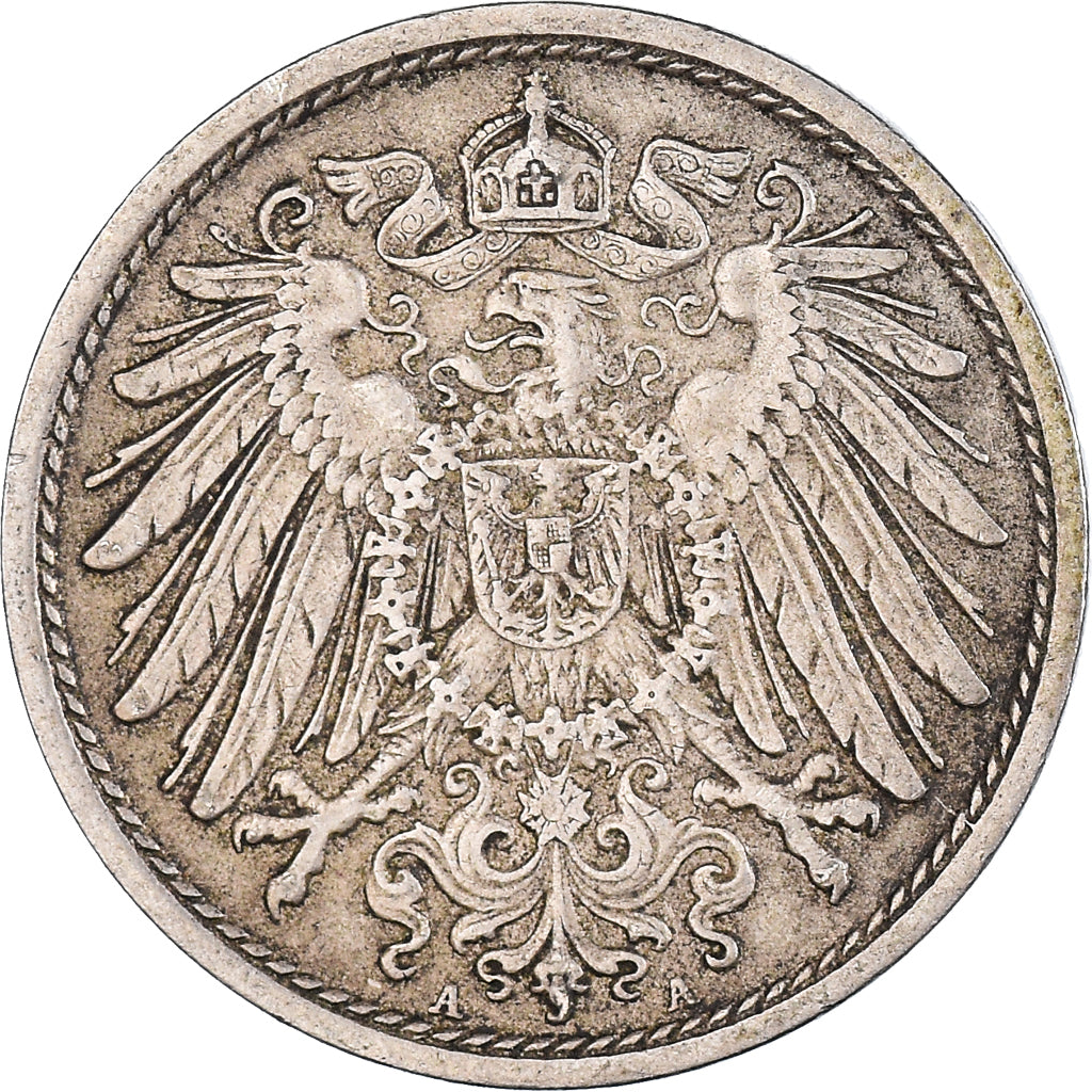 Moneta, NIEMCY - IMPERIUM, 10 Pfennig, 1902