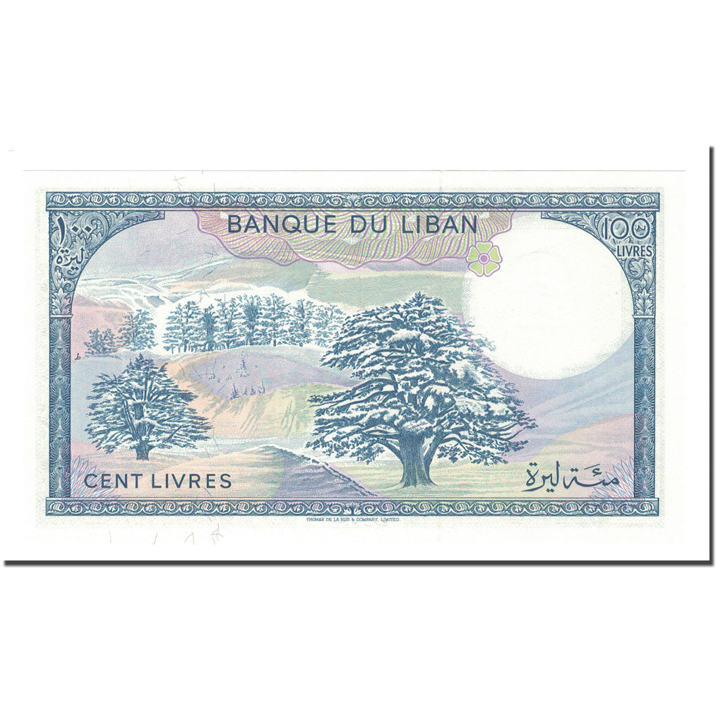 Banknote, Lebanon, 100 Livres, KM:66d, UNC(65-70)