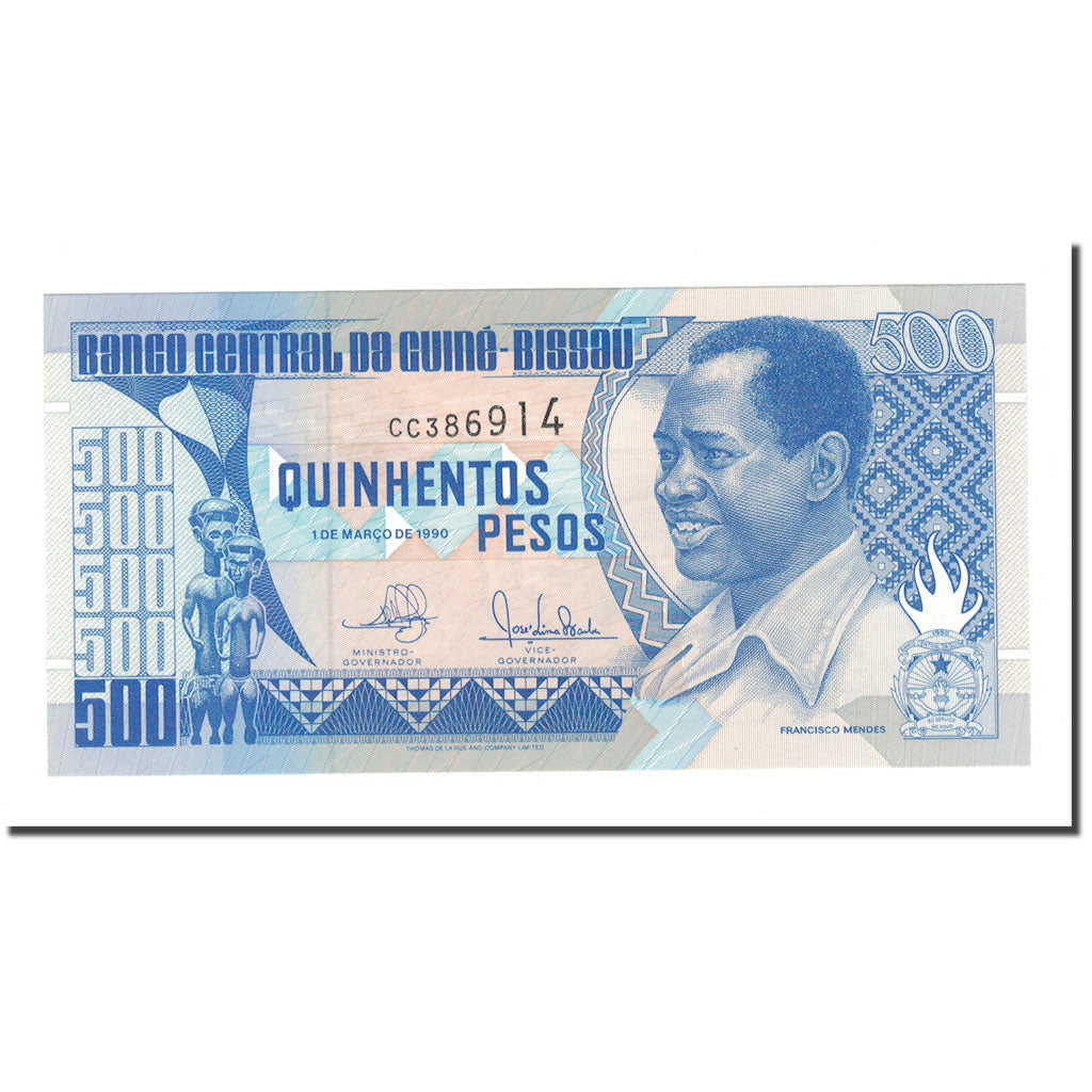 Billet, Guinea-Bissau, 500 Pesos, 1990, 1990-03-01, KM:12, NEUF
