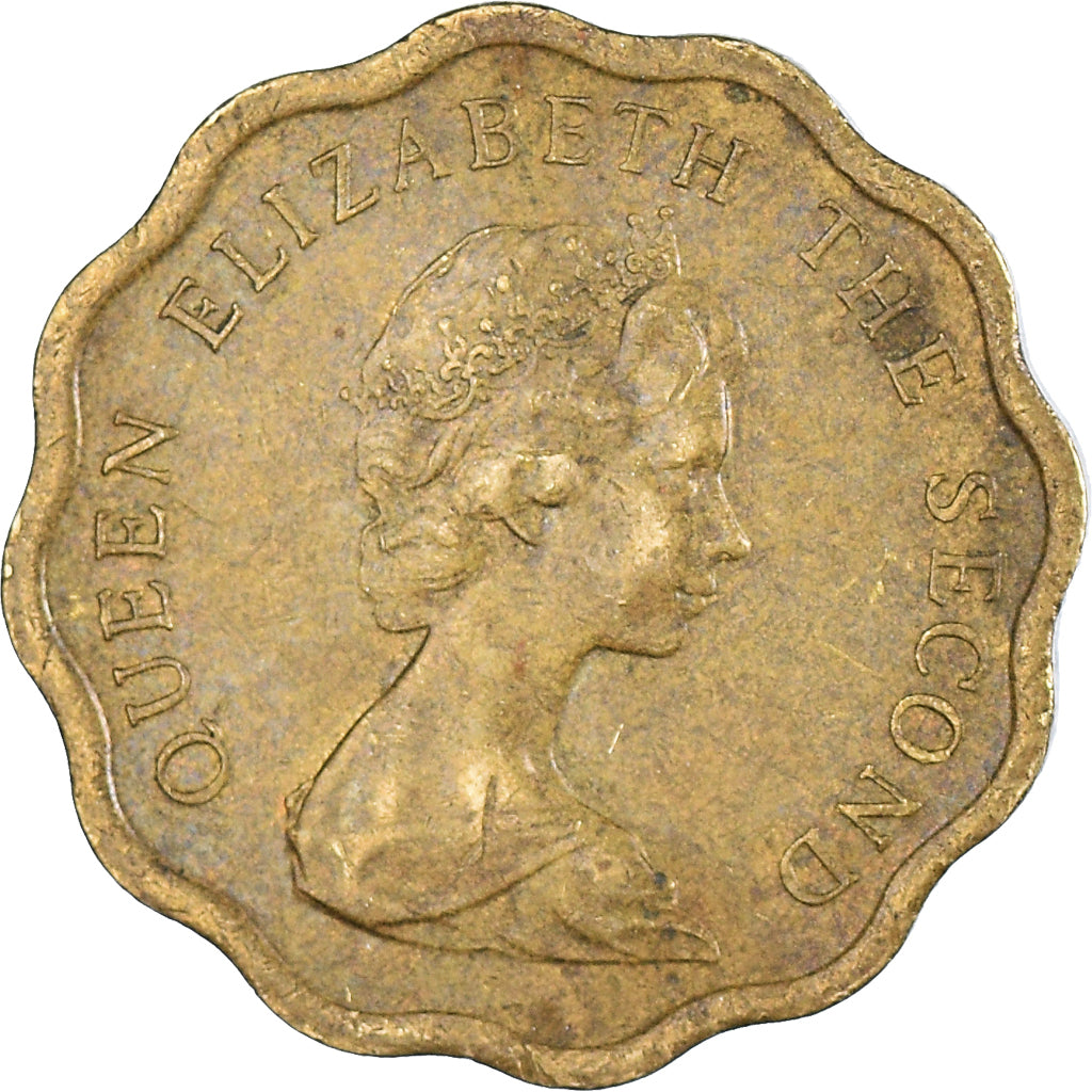 Coin, Hong Kong, 20 Cents, 1983