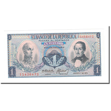 Banknote, Colombia, 1 Peso Oro, 1971, 1971-08-07, KM:404e, UNC(65-70)