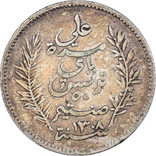 Moneda, Túnez, 50 Centimes, 1891