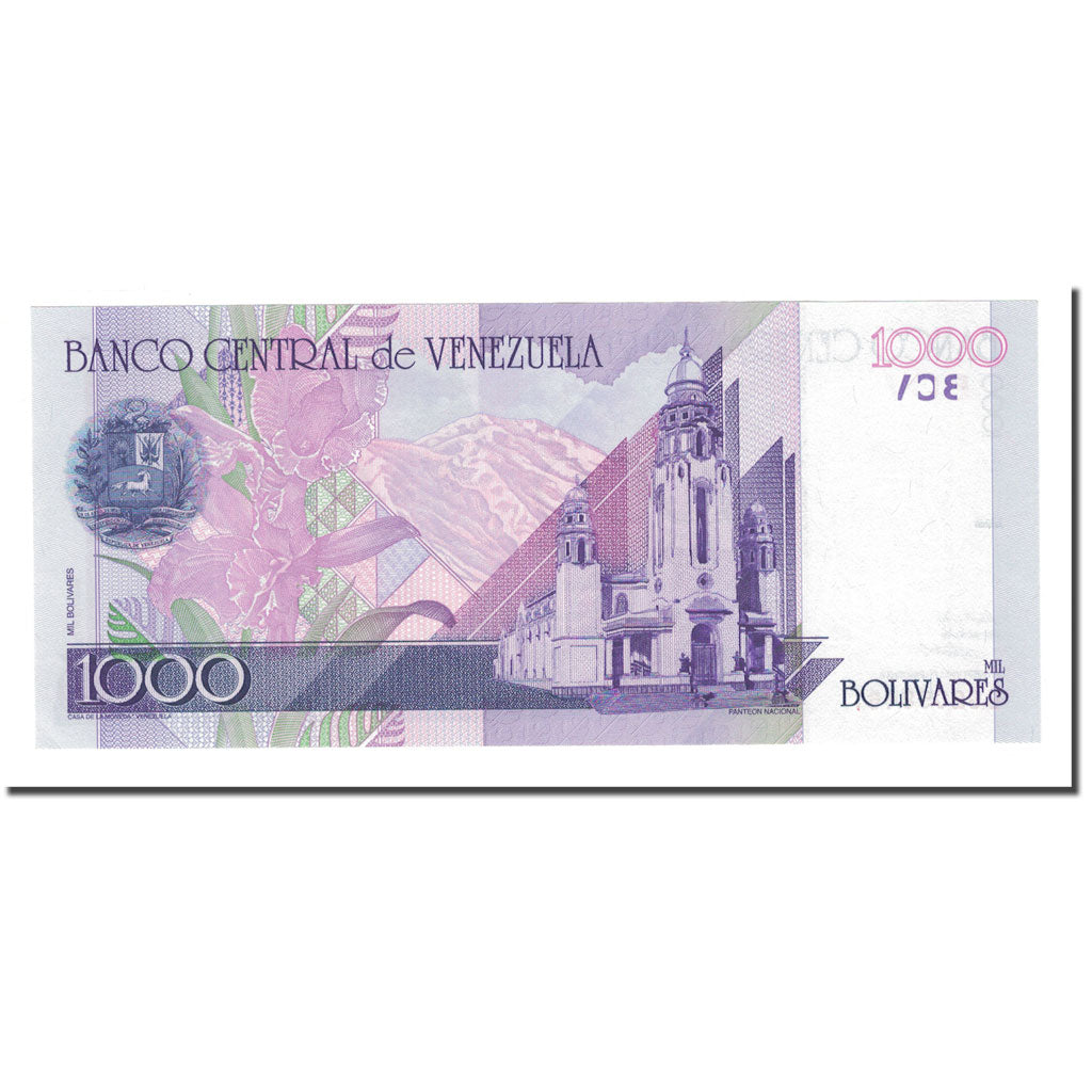 Billete, 1000 Bolivares, 1998, Venezuela, 1998-09-10, KM:76e, UNC