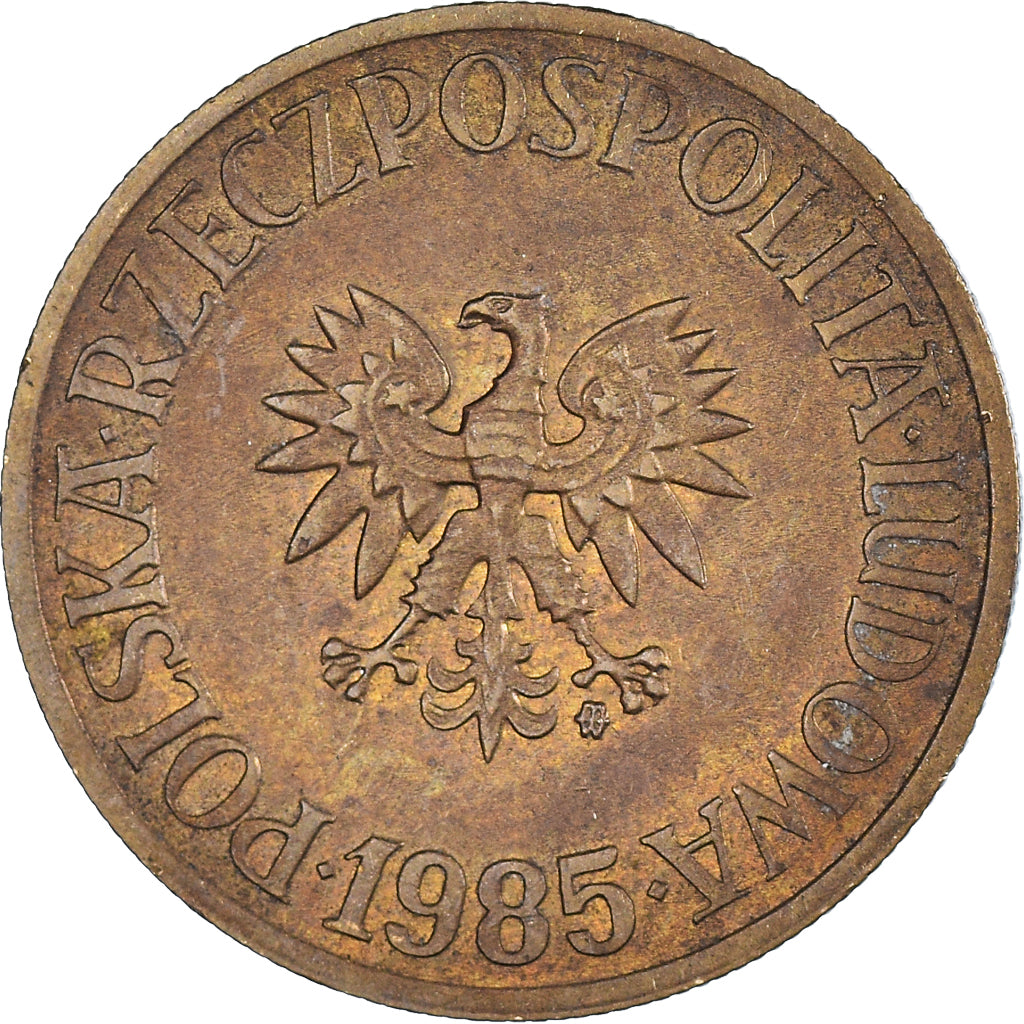 Munten, Polen, 5 Zlotych, 1985