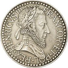 Italy, Medal, Vencon, Henri III, 1974, MS(63), Silver