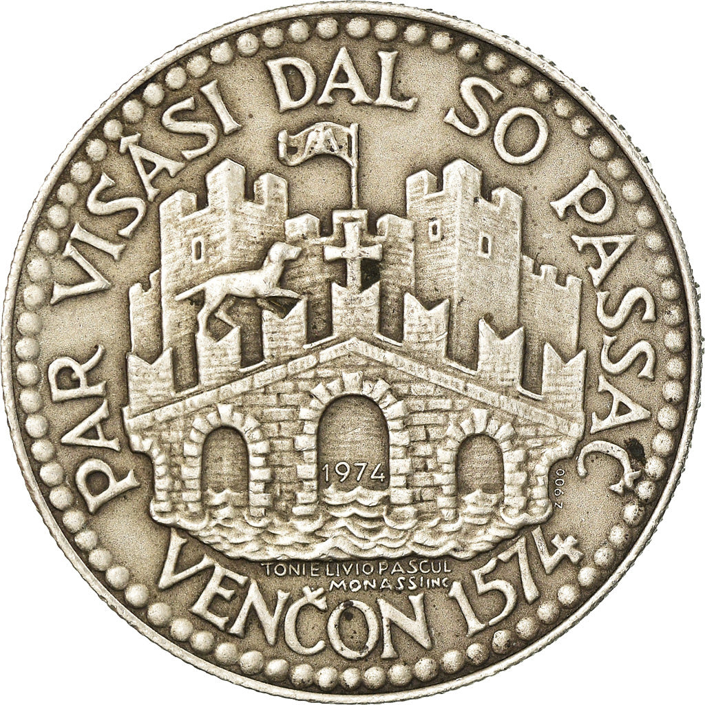 Italy, Medal, Vencon, Henri III, 1974, MS(63), Silver
