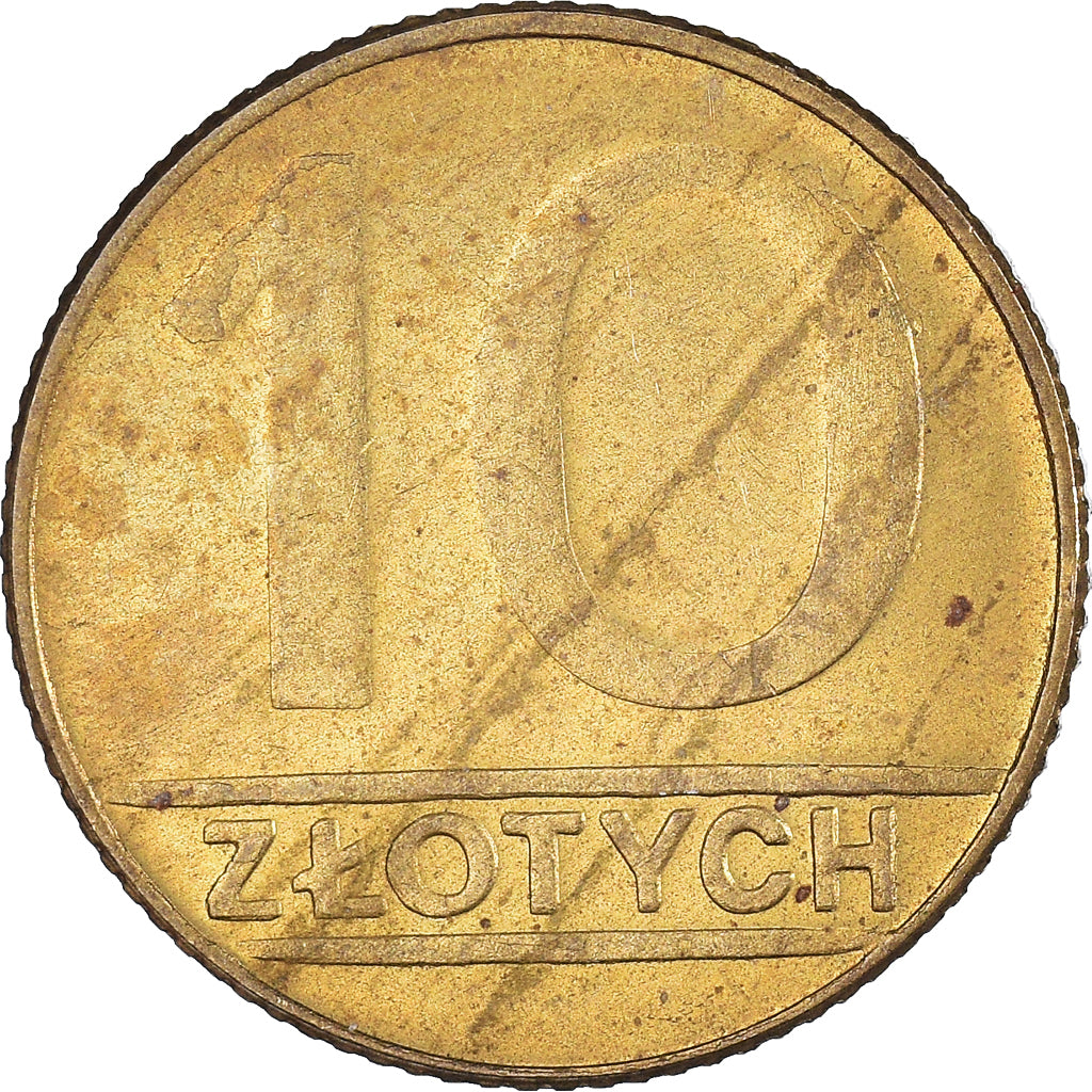 Moneta, Polska, 10 Zlotych, 1984
