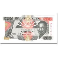 Banknote, Tanzania, 200 Shilingi, KM:25a, UNC(65-70)