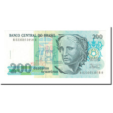 Banknote, Brazil, 200 Cruzados Novos, KM:221a, UNC(65-70)