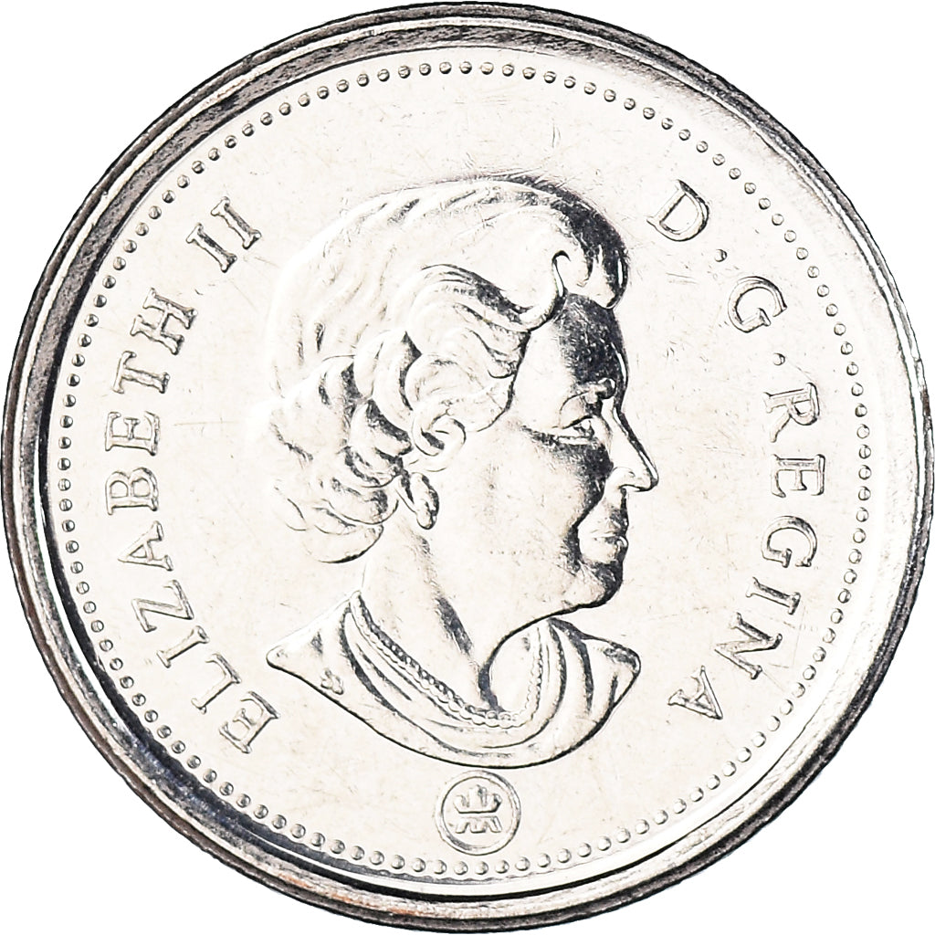 Coin, Canada, 10 Cents, 2012
