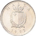 Moeda, Malta, 2 Cents, 1993