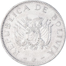 Moneda, Bolivia, 50 Centavos, 1997