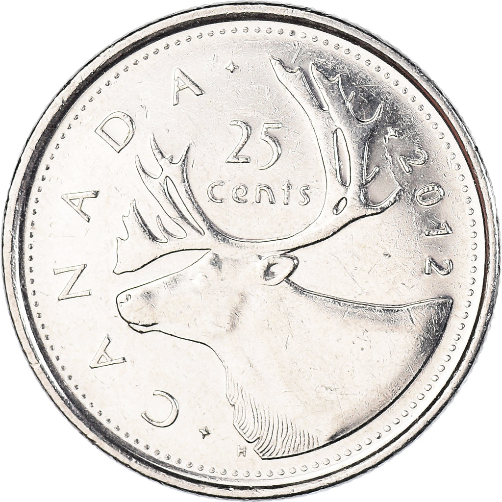 Coin, Canada, 25 Cents, 2012