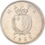 Monnaie, Malte, 25 Cents, 1995