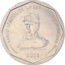 Monnaie, République Dominicaine, 25 Pesos, 2005