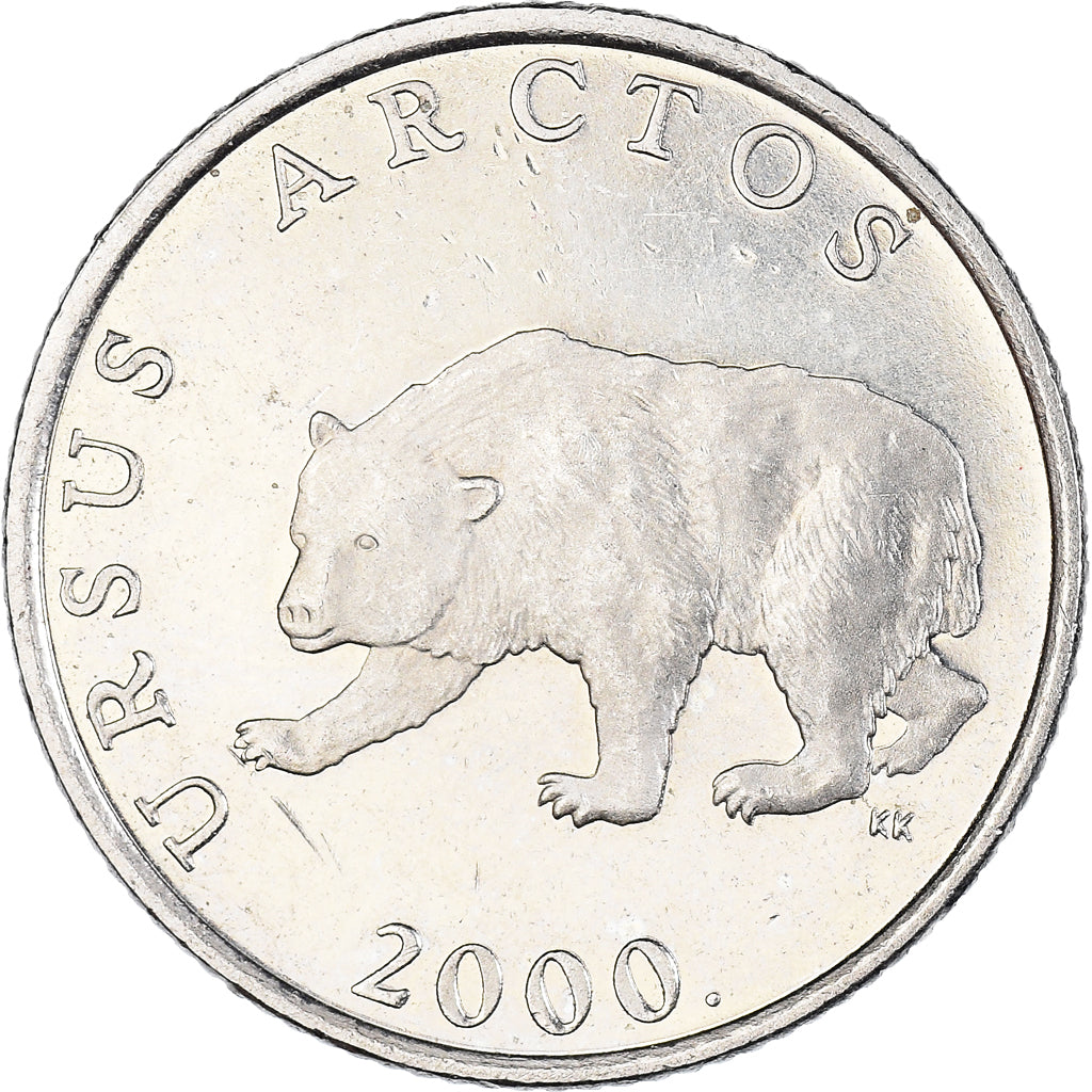 Coin, Croatia, 5 Kuna, 2000