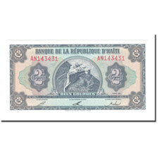 Banknote, Haiti, 2 Gourdes, 1992, KM:260a, UNC(65-70)