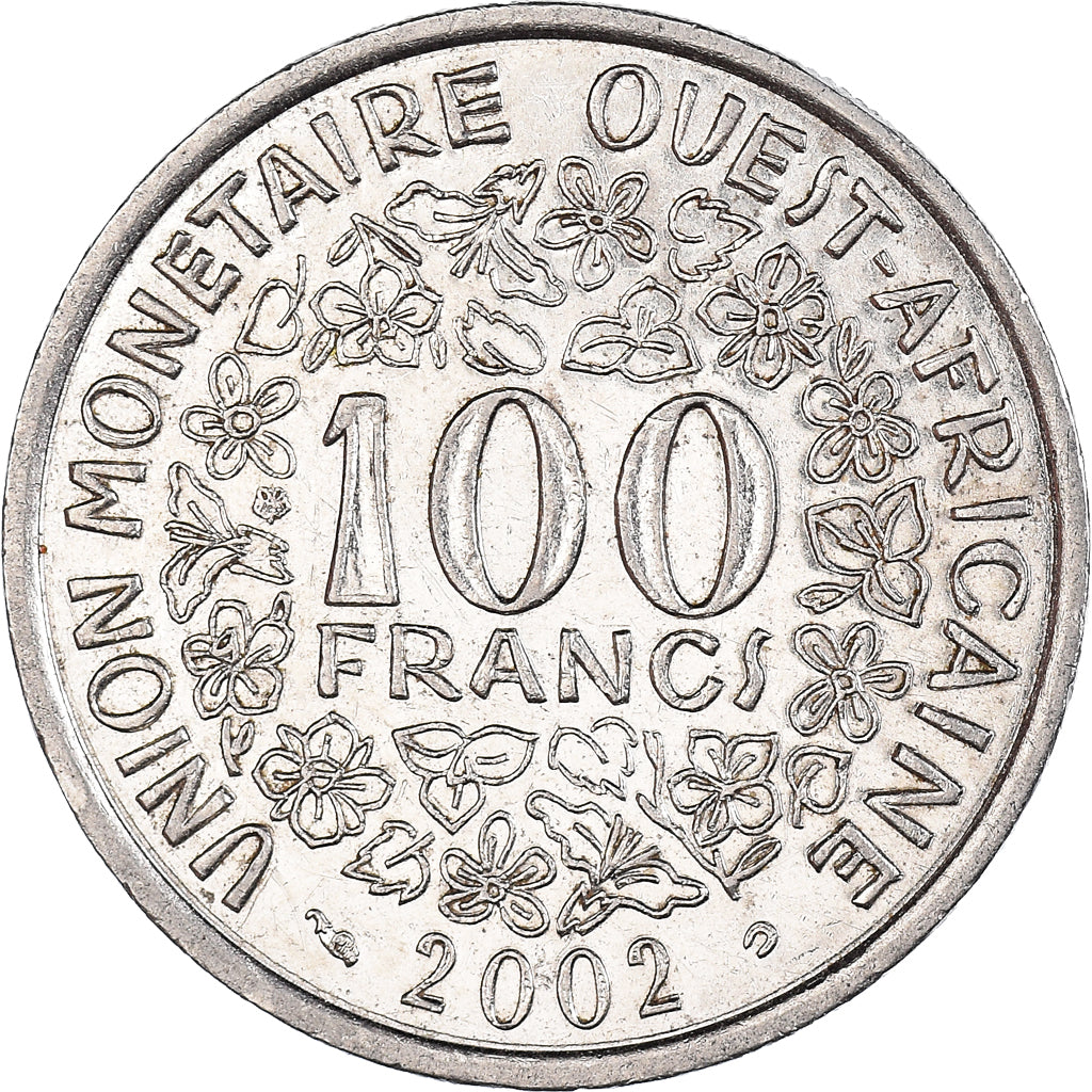Münze, West African States, 100 Francs, 2002