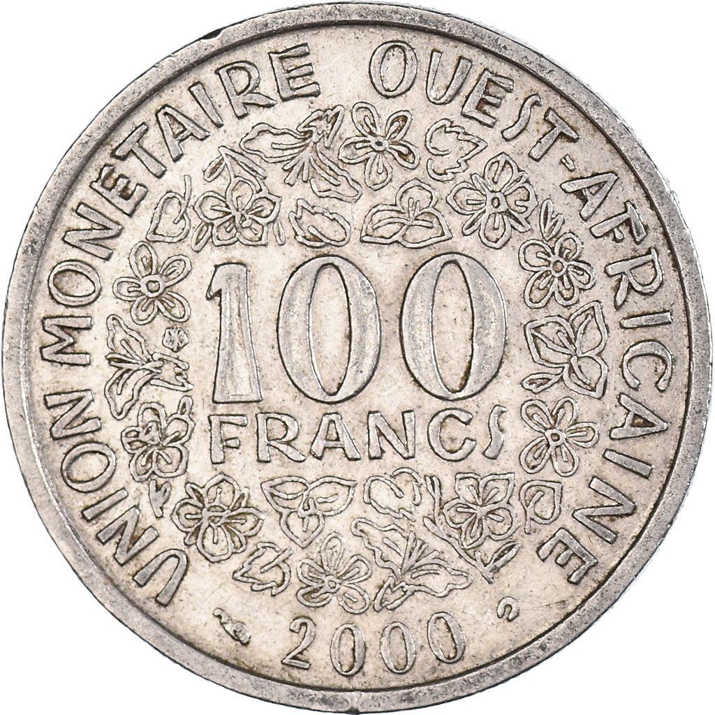 Münze, West African States, 100 Francs, 2000