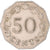 Monnaie, Malte, 50 Cents, 1972