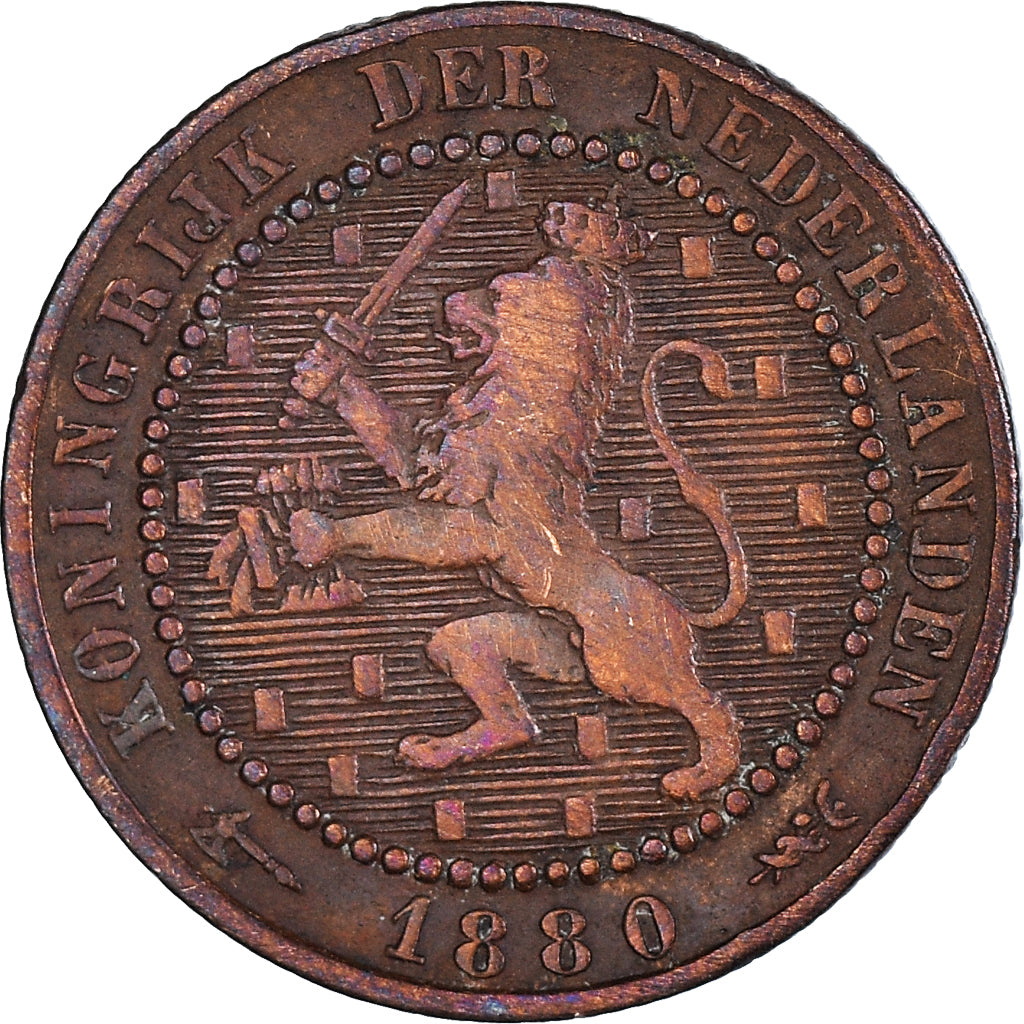 Moneta, Paesi Bassi, Cent, 1880