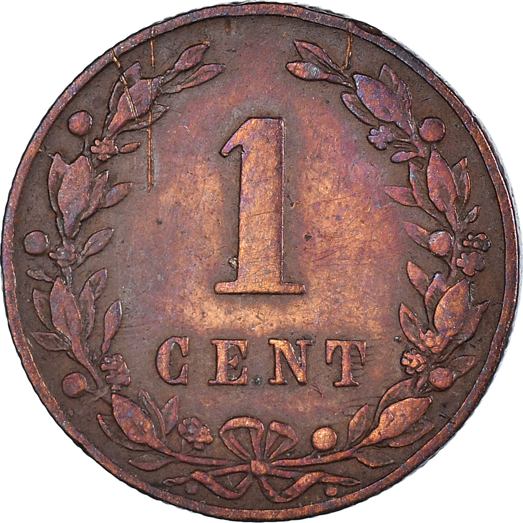 Moneta, Paesi Bassi, Cent, 1880