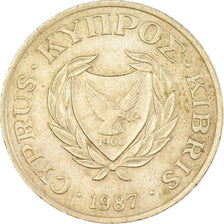 Munten, Cyprus, 5 Cents, 1987