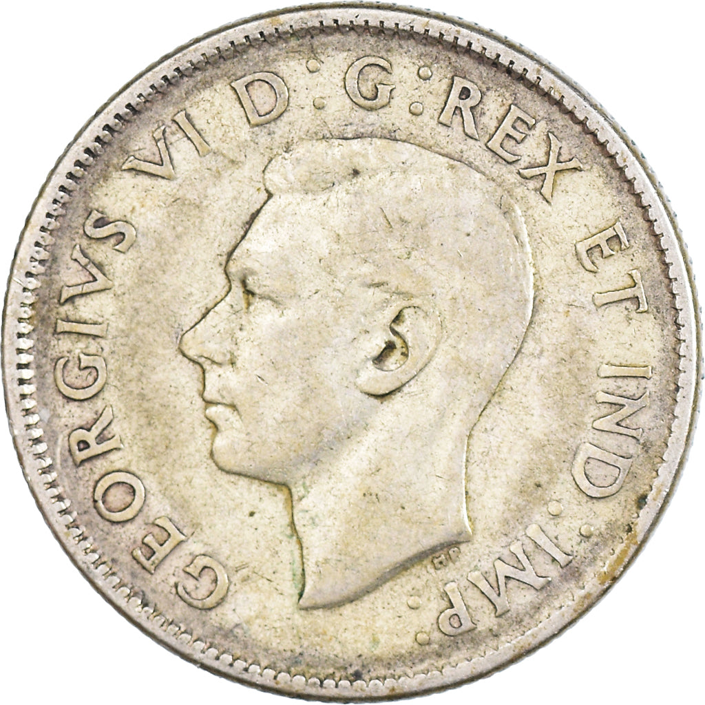 Moneda, Canadá, 25 Cents, 1946