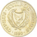 Moneta, Cipro, 20 Cents, 1990