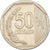 Monnaie, Pérou, 50 Centimos, 2001