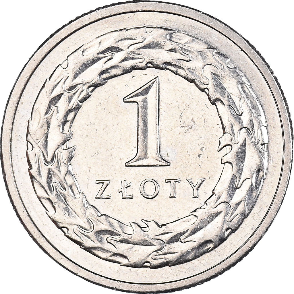 Moneda, Polonia, Zloty, 2015
