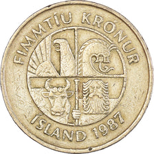 Monnaie, Islande, 50 Kronur, 1987