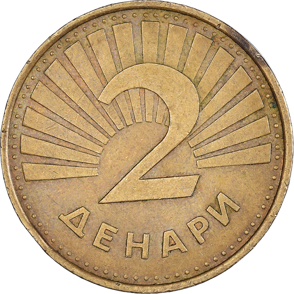 Münze, Mazedonien, 2 Denari, 2006