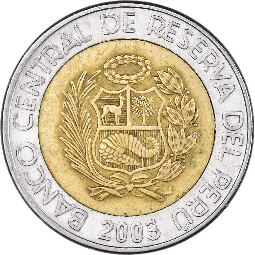 Moneda, Perú, 2 Nuevos Soles, 2003