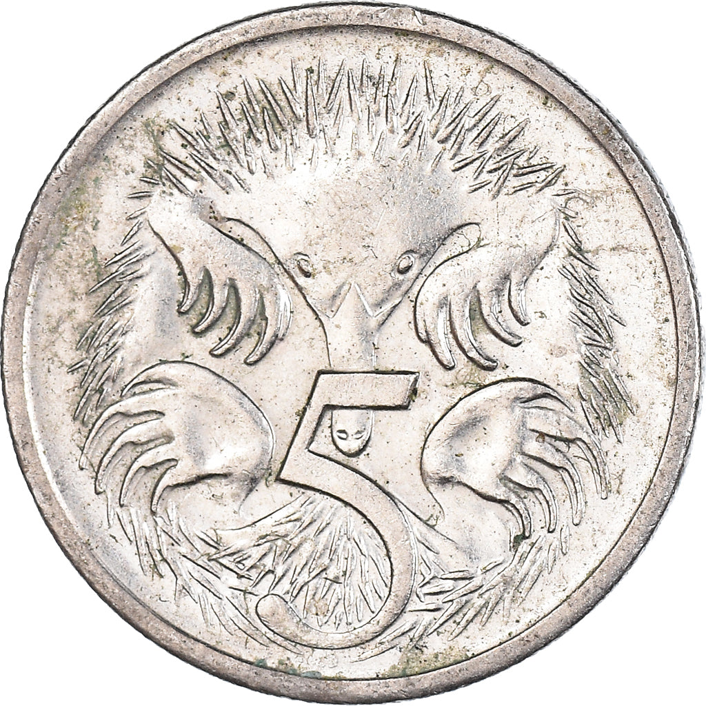 Moeda, Austrália, 5 Cents, 2002