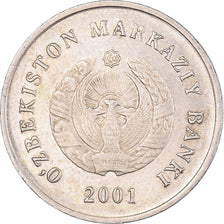 Moneta, Uzbekistan, 10 Som, 2001