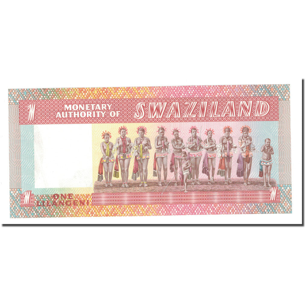 Billete, 1 Lilangeni, Suazilandia, KM:1a, UNC