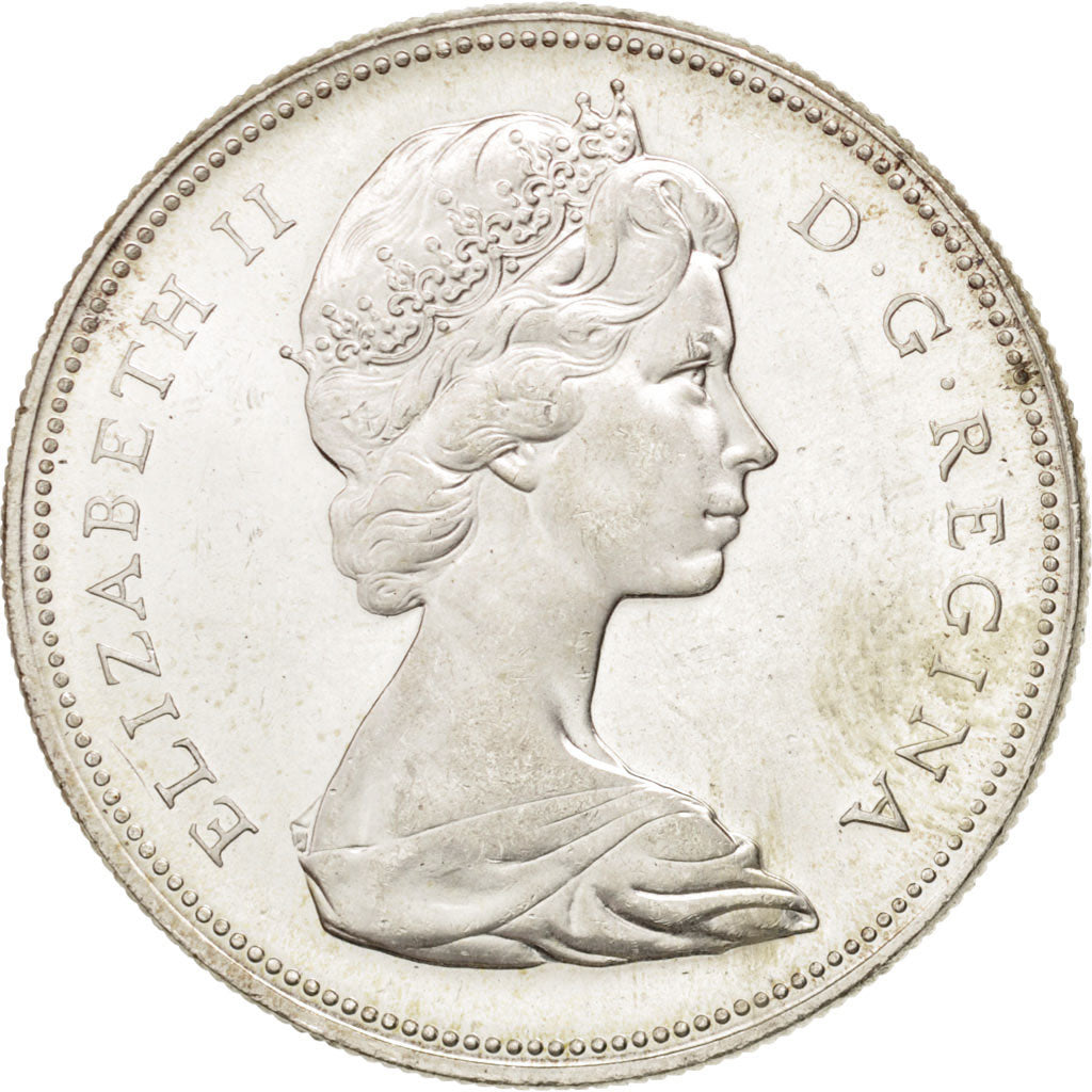Canada, Elisabeth II, 1 Dollar 1966, KM 64.1