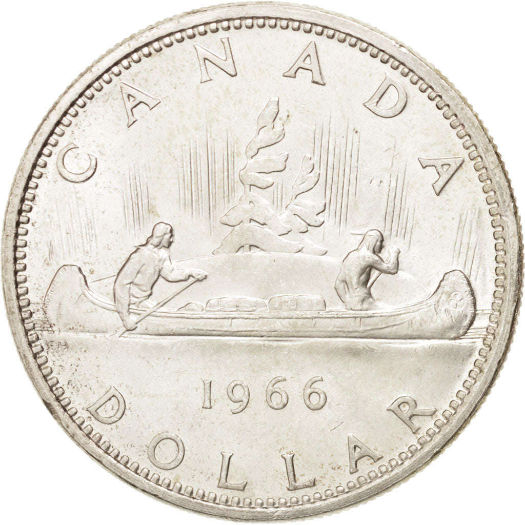 Canada, Elisabeth II, 1 Dollar 1966, KM 64.1
