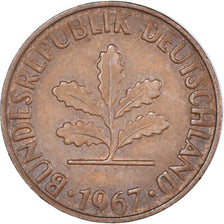 Coin, GERMANY - FEDERAL REPUBLIC, 2 Pfennig, 1967