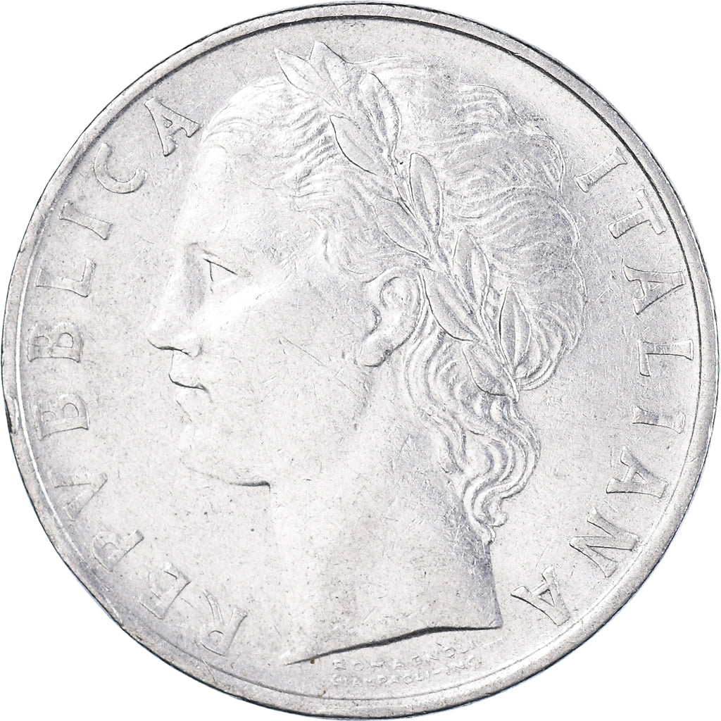 Munten, Italië, 100 Lire, 1961