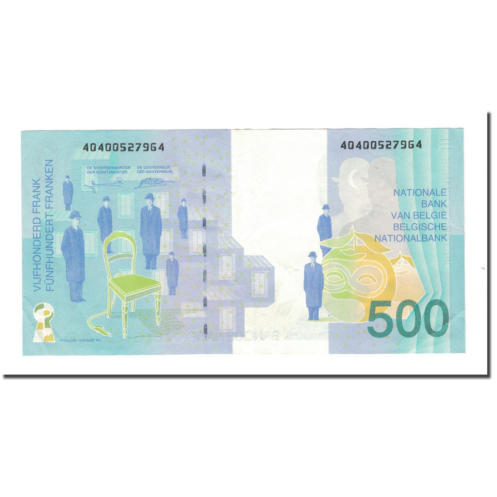 Banknote, Belgium, 500 Francs, KM:149, VF(30-35)
