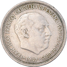 Moneta, Spagna, 5 Pesetas, 1965
