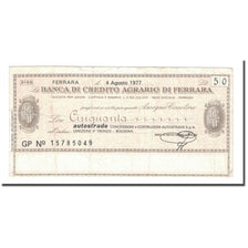 Banknote, Italy, 50 Lire, 1977, 1977-08-04, VF(20-25)