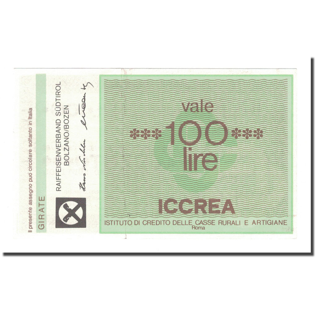 Banknote, Italy, 100 Lire, 1977, 1977-06-15, AU(55-58)