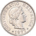 Münze, Schweiz, 5 Rappen, 1977
