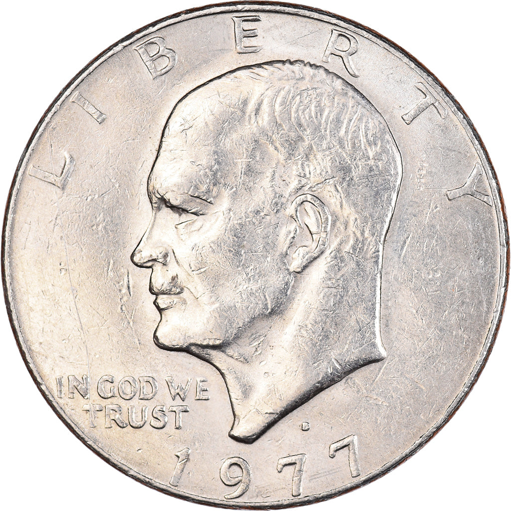 Moneda, Estados Unidos, Dollar, 1977
