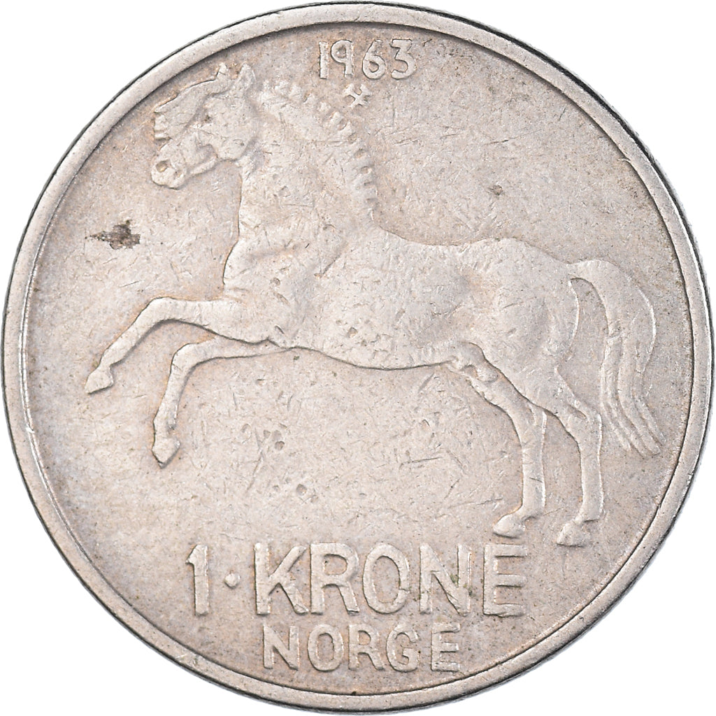 Moeda, Noruega, Krone, 1963